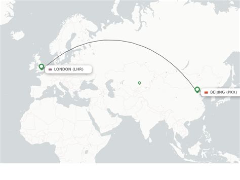 Beijing, China to London, United Kingdom .